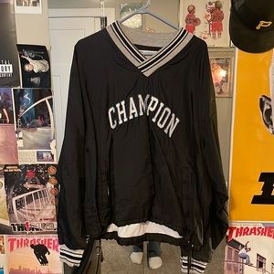 champion vintage windbreaker